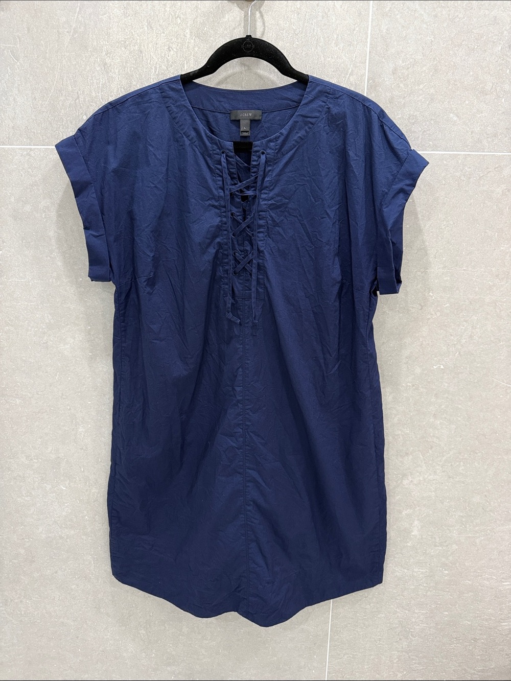 J. Crew Navy Dress